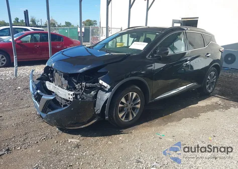 2018 Nissan Murano Sv from USA, damaged, VIN 5N1AZ2MH1JN158627